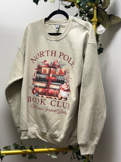 North Pole Book Club Sweatshirt