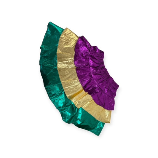 Mardi Gras Metallic Skirt 1137