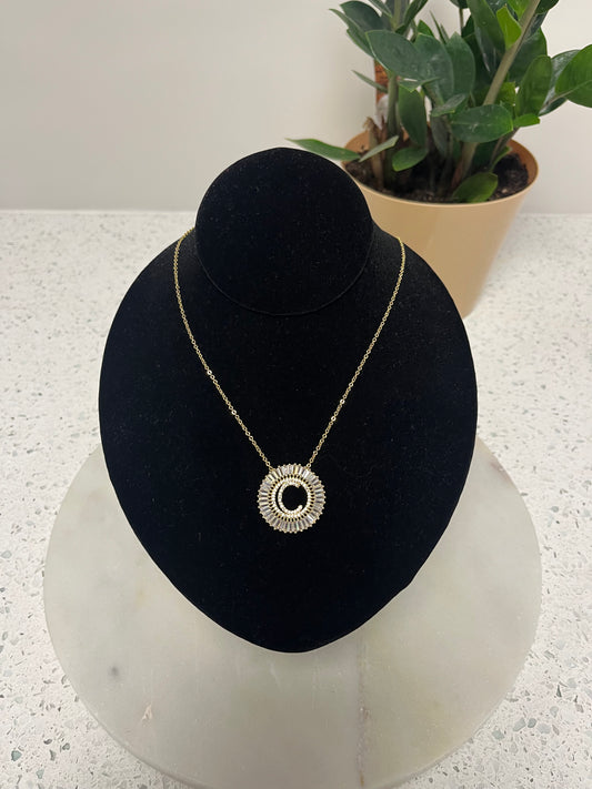 Initial Burst Necklace